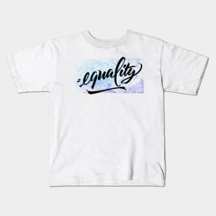 equality design Kids T-Shirt